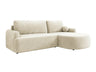 Sofá rinconero Plosebo derecho, crema Magic Velvet 2250 5154549