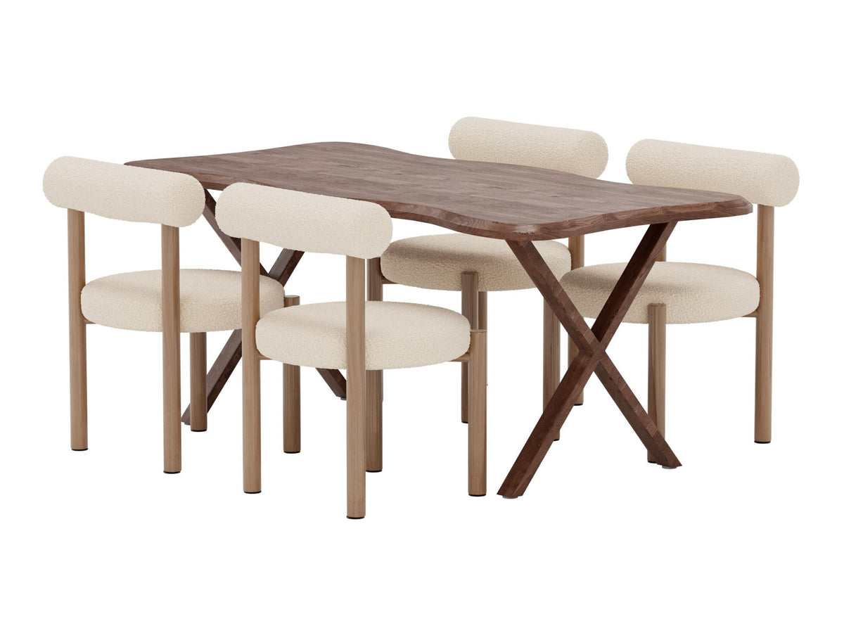 Conjunto de mesas y sillas para comedor 689414