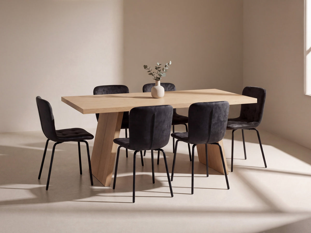 Conjunto de mesas y sillas para comedor 689426