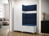Recibidor Portal modelo A 160 cm, blanco, paneles manila 26 5170971
