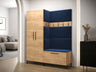 Recibidor Portal modelo A 160 cm, marrón claro, paneles manila 26 5170983