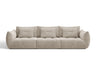 Sofá modular Formentera 5 plazas, crema 5182664