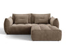 Sofá rinconero modular Formentera 240 cm, marrón 5182879