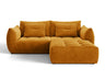Sofá rinconero modular Formentera 240 cm, amarillo 5182891