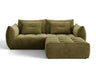 Sofá rinconero modular Formentera 240 cm, verde Casino Forest 5182902