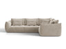 Sofá rinconero modular Formentera 320 cm derecho, crema 5183029