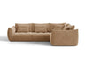 Sofá rinconero modular Formentera 320 cm derecho, marrón claro 5183053