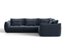 Sofá rinconero modular Formentera 320 cm derecho, azul 5183225