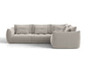 Sofá rinconero modular Formentera 320 cm derecho, gris claro Wind 84 5183275