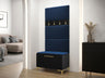 Recibidor Portal modelo C 90 cm, negro, paneles manila 26 5183769