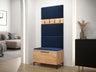 Recibidor Portal modelo C 90 cm, marrón claro, paneles manila 26 5183783