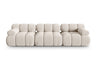 Sofá modular Ibiza 4 plazas, crema Sonic 23 5192533
