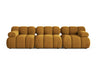 Sofá modular Ibiza 4 plazas, amarillo Bluvel 68 5192801