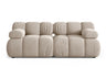 Sofá modular Ibiza 2 plazas, marrón claro Bluvel 30 5193147