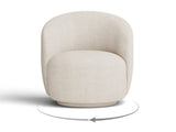 Sillón Danelo, blanco 5193734