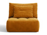 Sillón modular Formentera, amarillo 5194434