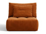Sillón modular Formentera, naranja 5194436