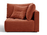 Módulo de sofá Formentera 110 cm, rojo 5194539