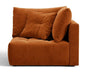 Módulo de sofá Formentera 110 cm, naranja 5194541
