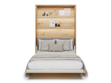 Conjunto de cama abatible Altea con LED, marrón claro Art 82626 5197944